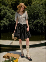 Feather Cape Sleeve T-Shirt