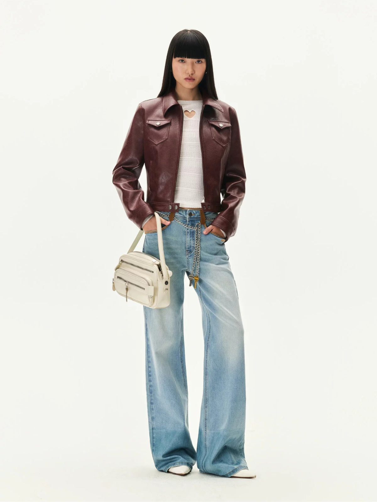 Storm Rider Textured Leather Jacket
