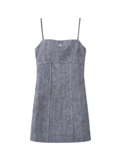 Verona Denim Slip Dress