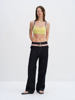 Star Print Sports Bra