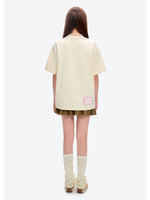 Sleepy Bear Contrast Cotton T-shirt