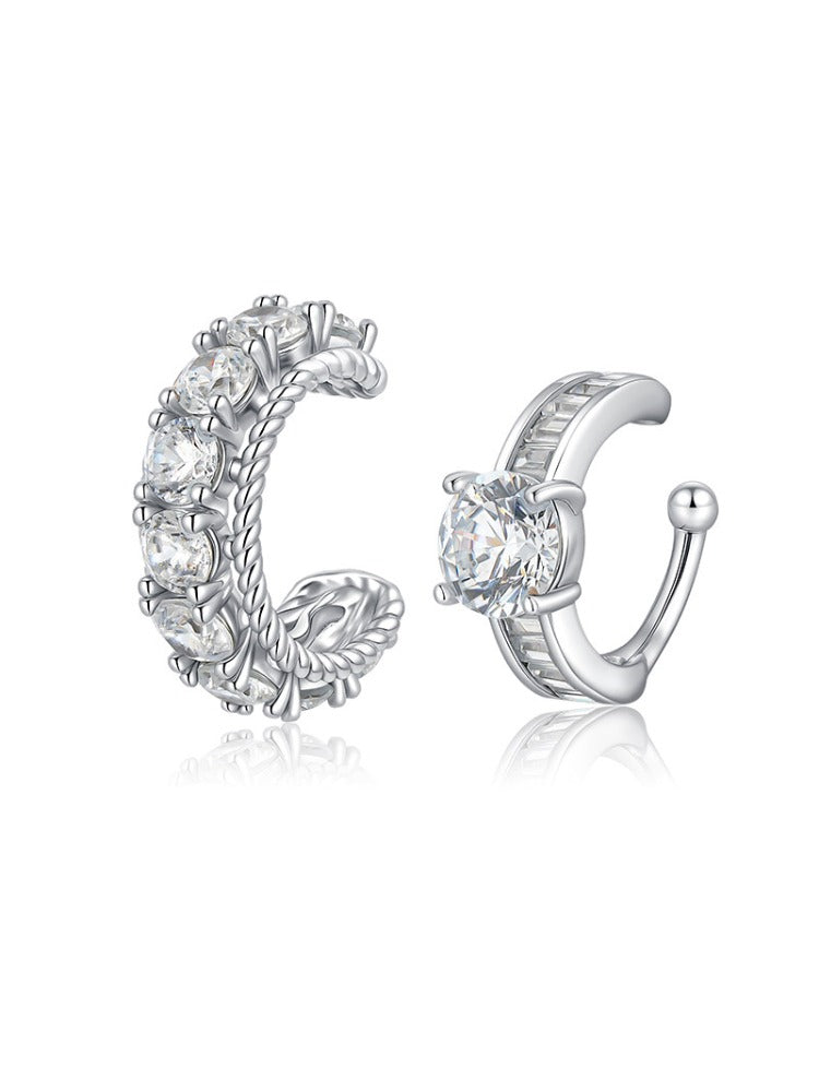 Iris Zircon Drop Earrings