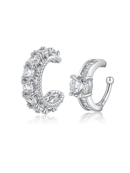 Iris Zircon Drop Earrings
