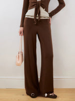 Lace Cami & Wide-Leg Pants Set