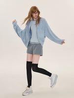 Soft Boucle Batwing Cocoon Cardigan