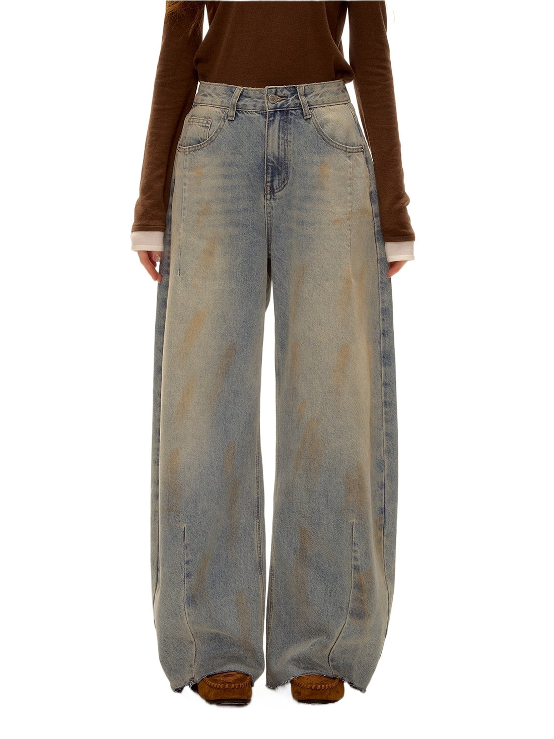 Vintage Whisker Curve Jeans