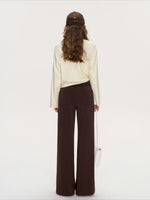 Cotton Straight Pants