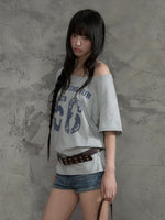 Vintage Off-Shoulder Tee