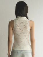 Diamond Knit Vest