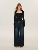 Layered Bolero Long Sleeve Top