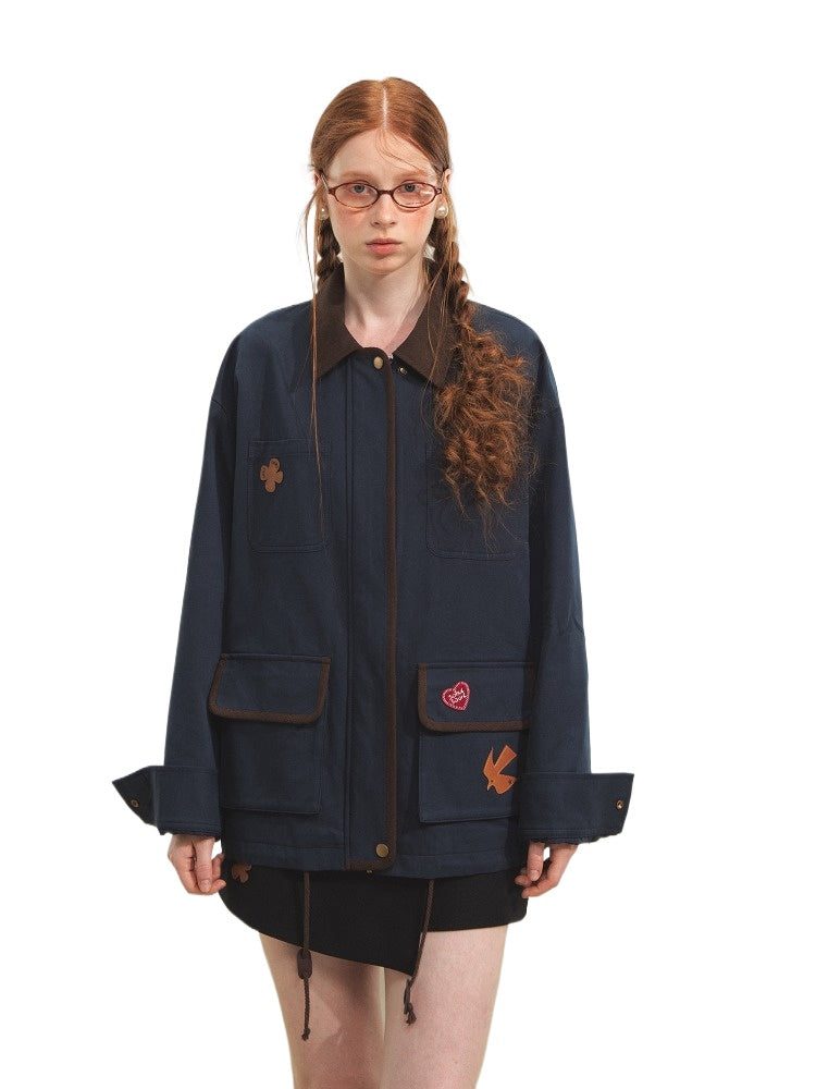 Barn-Style Vintage Jacket Coat