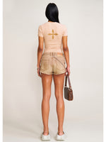 Compass Original Badge Tee Sand