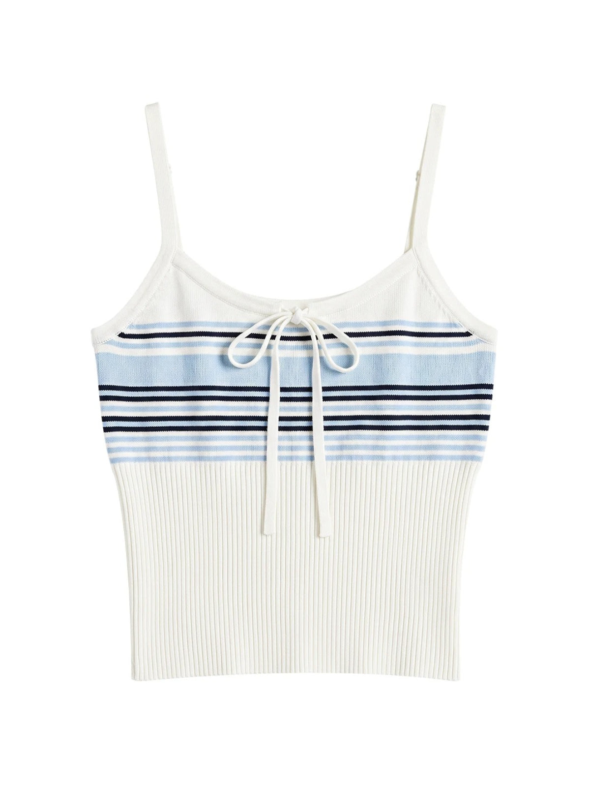 Striped Knit Three Piece Set