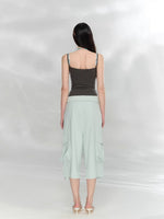 Lace Trim Rib Tank