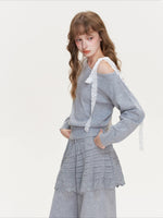 Lace Knit Lounge Set