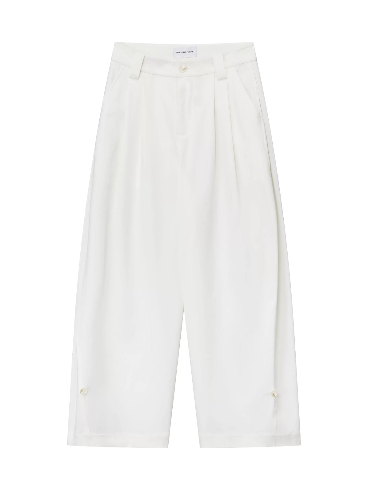 Double Pleated Pants