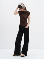 Modal Multi-Way Draped Tee