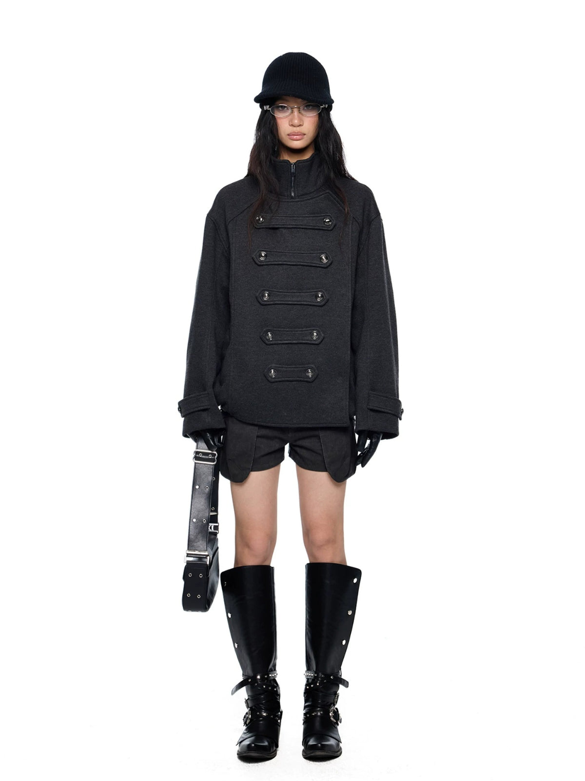 Oversized Wool Double Sided Coat
