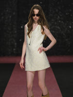 Tweed Cropped Jacket & Dress Set