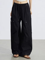 Pleated Utility Pants