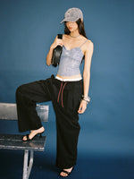 Verona Denim Corset Top