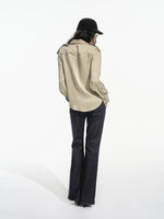 Raw Denim Flare Jeans