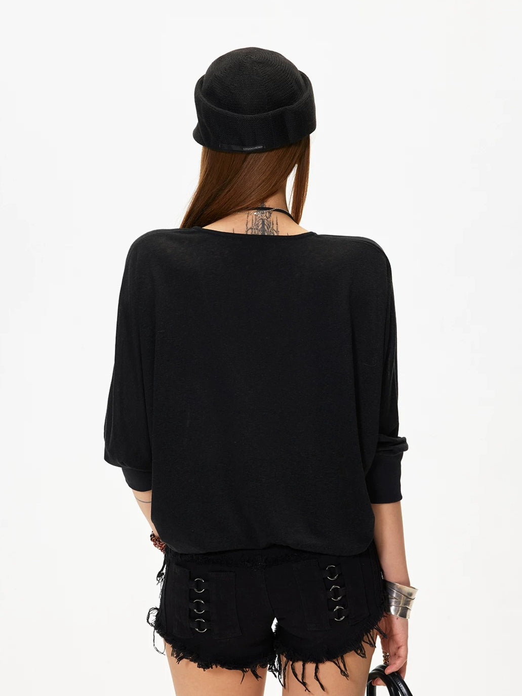 Oversized V Neck Tee