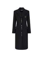 Long Woolen Blazer Coat