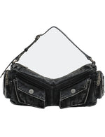 Compass Hips Denim Short Bag
