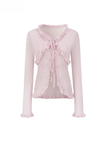 Lace Knit Cardigan