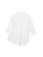 Mid Sleeve Loose-fit Shirt & Skirt Set