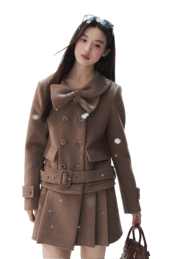 Vintage Double-Breasted Overcoat