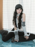 Striped Waist Flared Pants