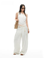 Maria Draped Knit Vest