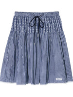 Plaid A-Line Skirt