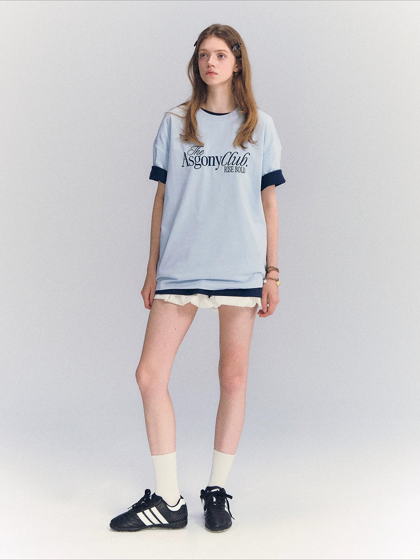 Embroidered Letter Tee