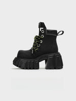 Platform Combat Boots