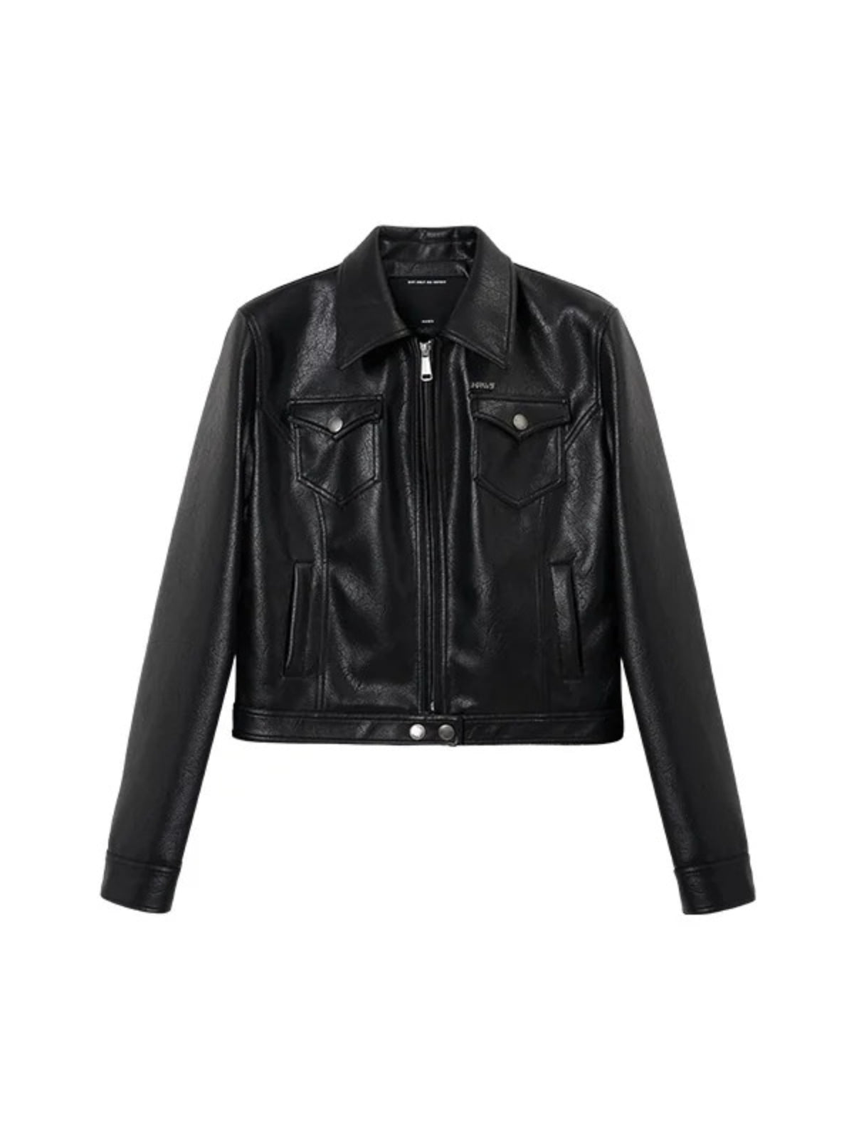 Storm Rider Textured Leather Jacket