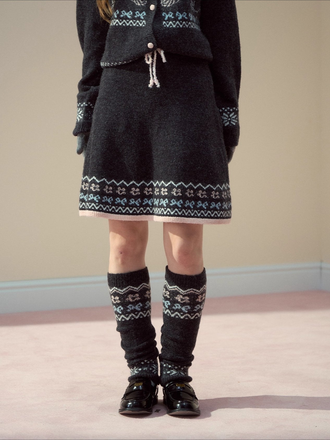 Vintage Fair Isle Leg Warmers