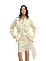 Linen Quilted Jacket