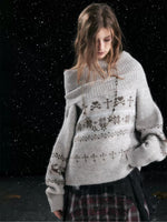 Fair Isle Knit Sweater