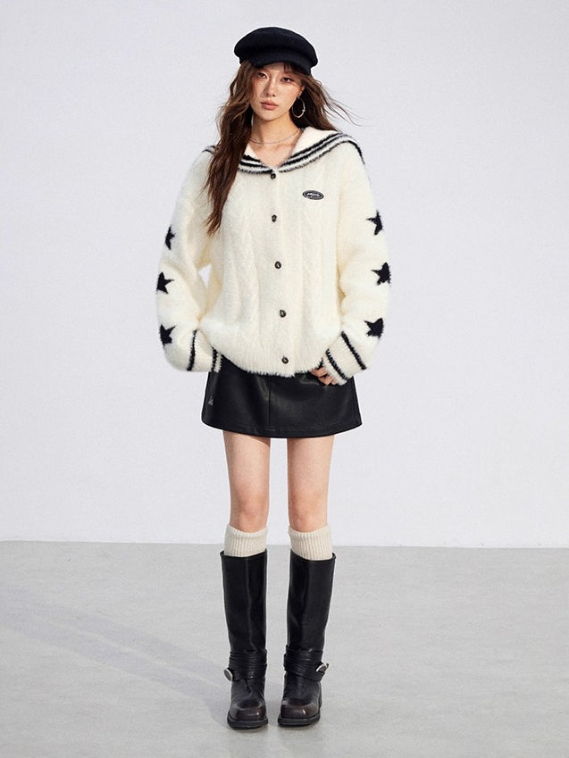 Sailor Mink Knit Sweater