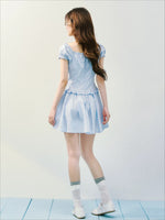 "Salted Afternoon" A-line Dress