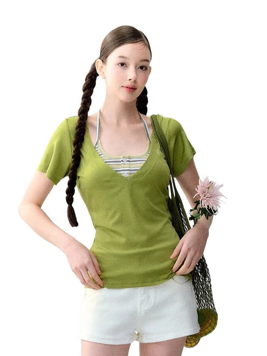Lyocell Halter Two-Piece Set