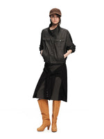 Lyocell Stand Collar Jacket