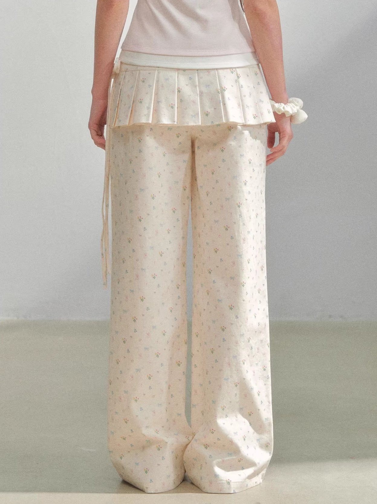 Floral Straight Leg Pants