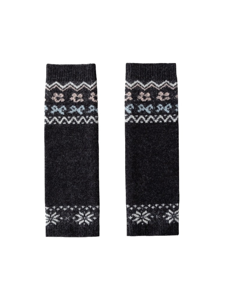 Vintage Fair Isle Leg Warmers