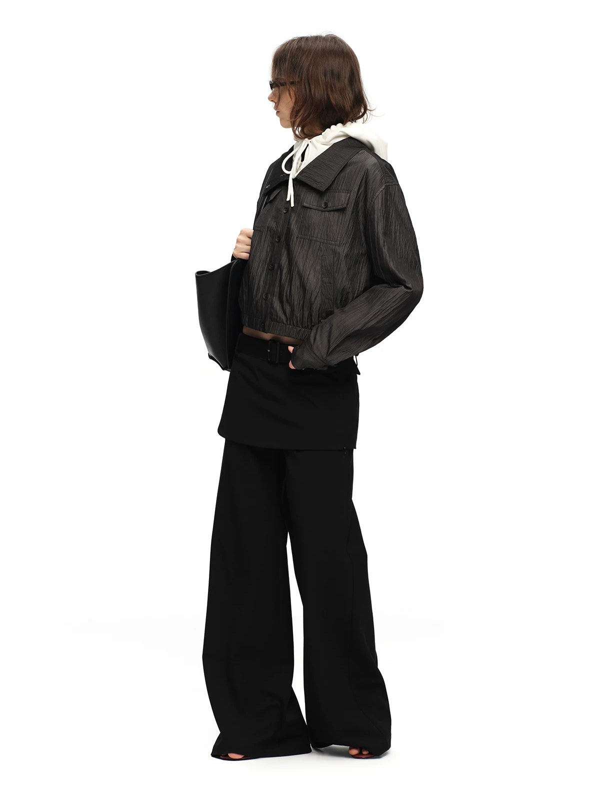 Lyocell Stand Collar Jacket