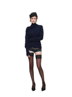 Asymmetric Turtleneck Knit Sweater