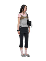 Korean Lace Trim Drawstring T-Shirt